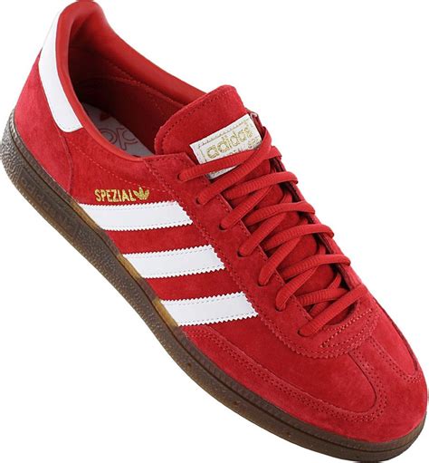 adidas schoenen grijs rood